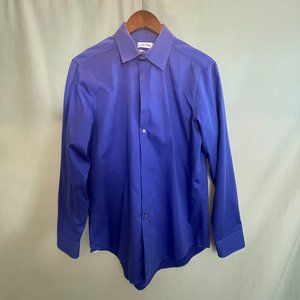 Calvin Klein slim fit blue button down